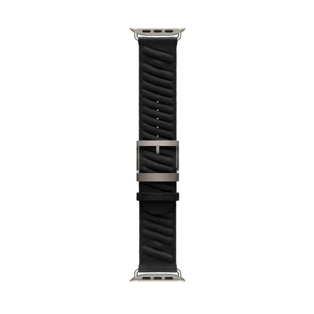 En Mer Bleu Nuit Band For Apple Watch 10 46mm 42mm Correa Nylon Loop Bracelet For Iwatch 9 8 7 6 Ultra 49mm 44/45/38mm Watchband